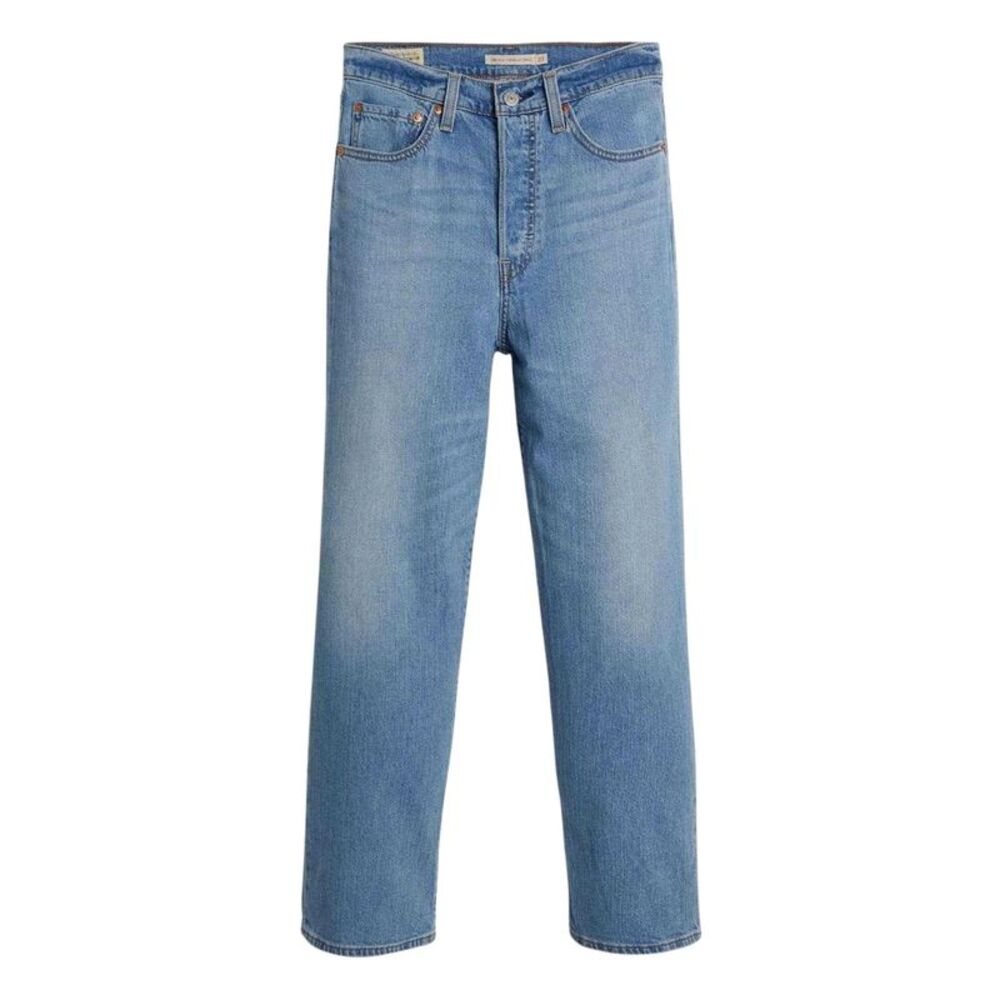 Levis Womens/Ladies Ribcage Straight Ankle Grazer Jeans / Blue